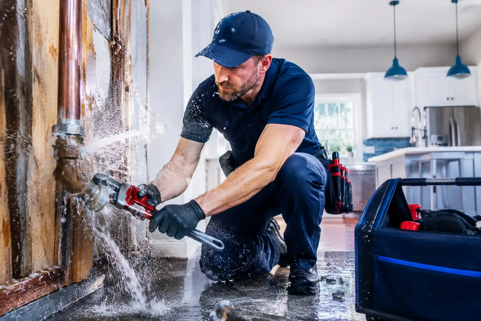 Local emergency pipe repair professionals in Garden City, KS